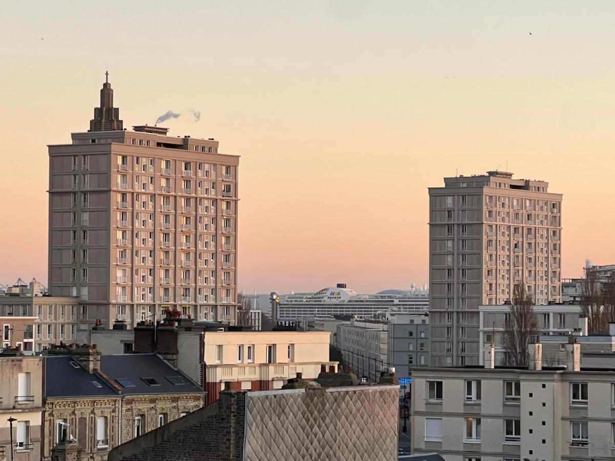 Le Petit Nid Perche Sous Les Toits, Vue Mer Le Havre Ngoại thất bức ảnh